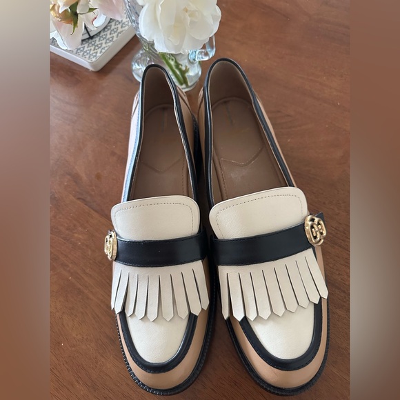 Sam Edelman Black and Tan Loafers - Picture 3 of 6